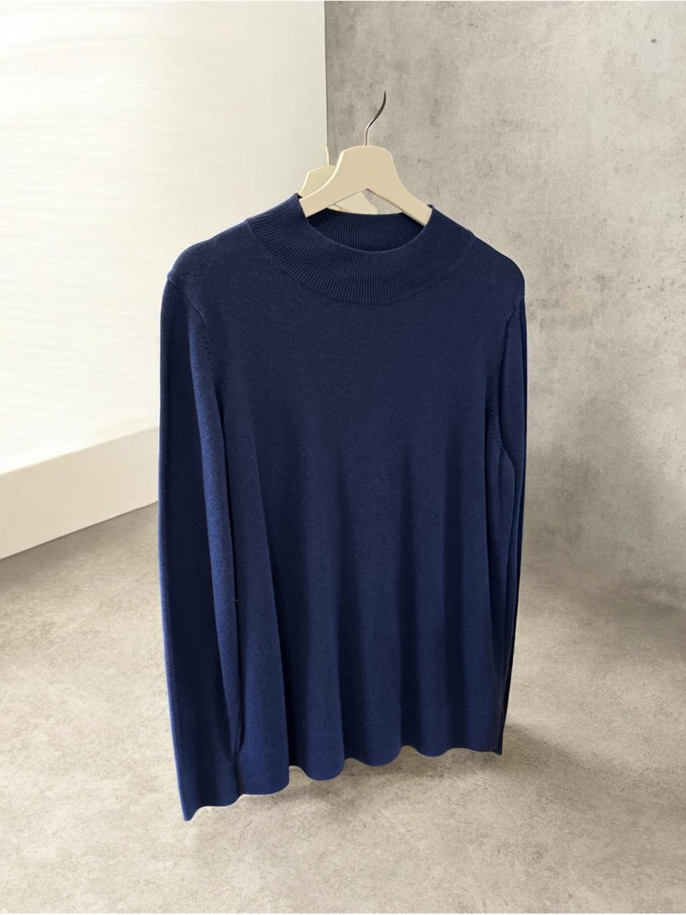 Old Navy Women’s Navy Mock Turtleneck